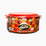 Mermelada de frutilla D’La Abuela 960cc, hecha con fruta entera, sin azúcares añadidos, ideal para toda la familia.
